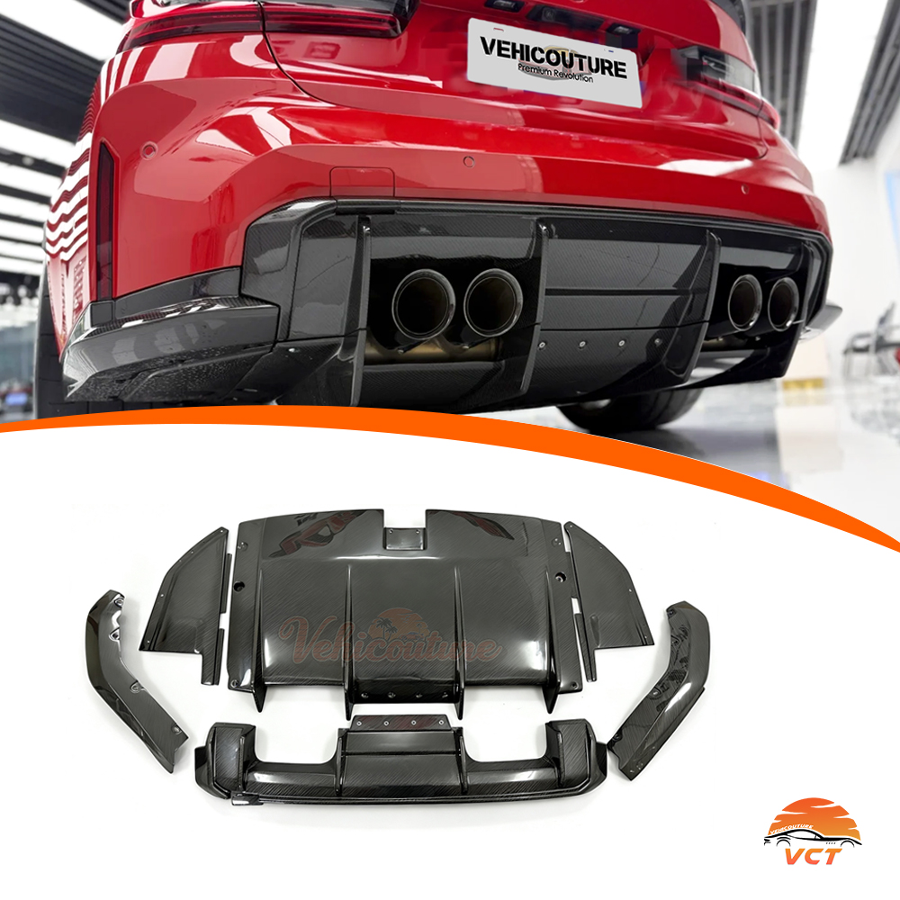BMW G80 G82 carbon rear diffuser
